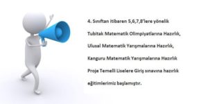 Read more about the article 2021-2022 İleri Matematik Eğitimi Kayıtlarımız Başlamıştır!